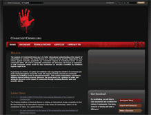 Tablet Screenshot of communistcrimes.org